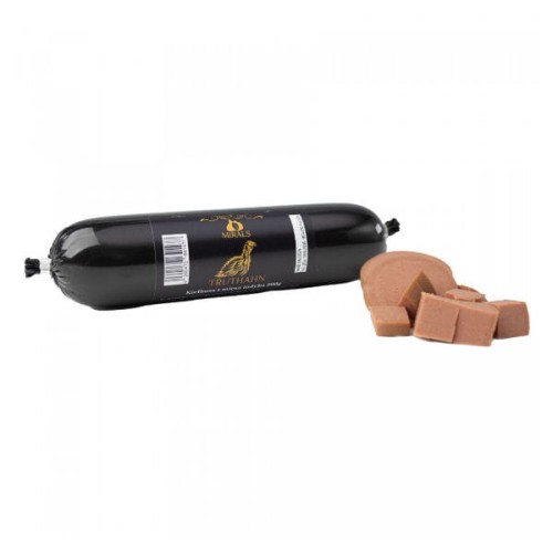 MIRALS Kiełbasa treningowa z indyka dla psów - 200 g.jpg
