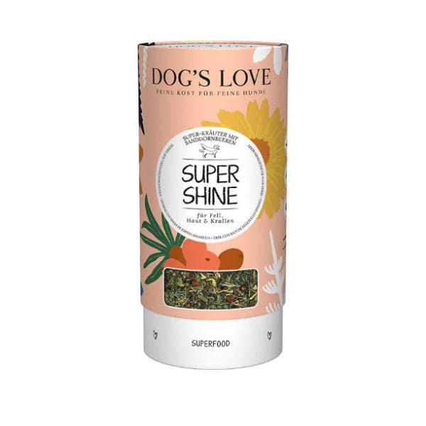 Zioła dla psa na piękną sierść i zdrową skórę - owoce rokitnika DOG'S LOVE Super Shine - 70 g.jpg
