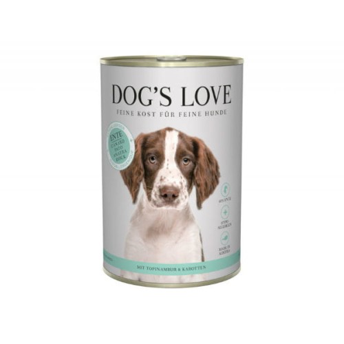 DOG'S LOVE Karma hipoalergiczna z kaczką dla psów - 400 g.jpg