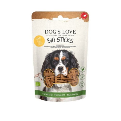 Mięsne patyczki dla psa - DOG'S LOVE BIO Stics - kurczak - 150 g.jpg