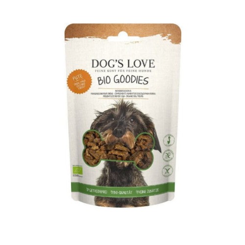 Przysmaki dla psa - DOG'S LOVE BIO Goodies - indyk - 150 g.jpg