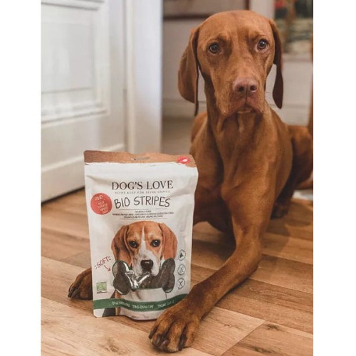 Mięsne paski dla psa - DOG'S LOVE BIO Stripes - wołowina.jpg