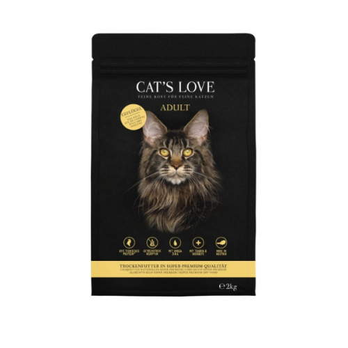 CAT'LOVE ADULT Karma sucha bezzbożowa z drobiem dla dorosłych kotów - 2 kg.png