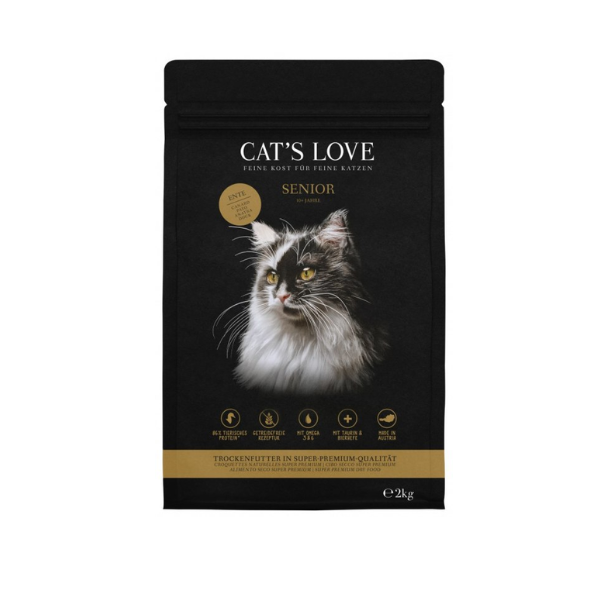 CAT'LOVE SENIOR Karma sucha bezzbożowa z kurczakiem i kaczką dla starszych kotów - 2 kg.png