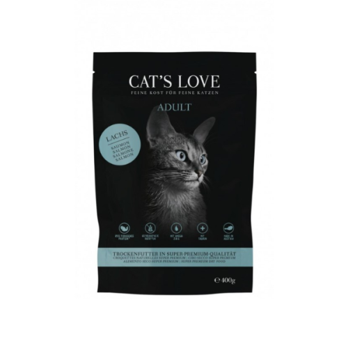 CAT'LOVE ADULT Karma sucha bezzbożowa z łososiem dla dorosłych kotów - 400 g.png