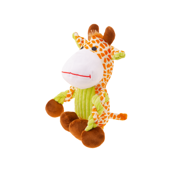 RECOFUN Zabawka z dźwiękiem dla psa Żyrafa Fluffy Giraffe.png
