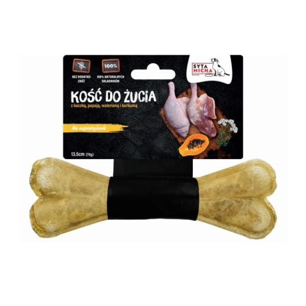 Syta Micha Kość do żucia dla psa na uspokojenie.png