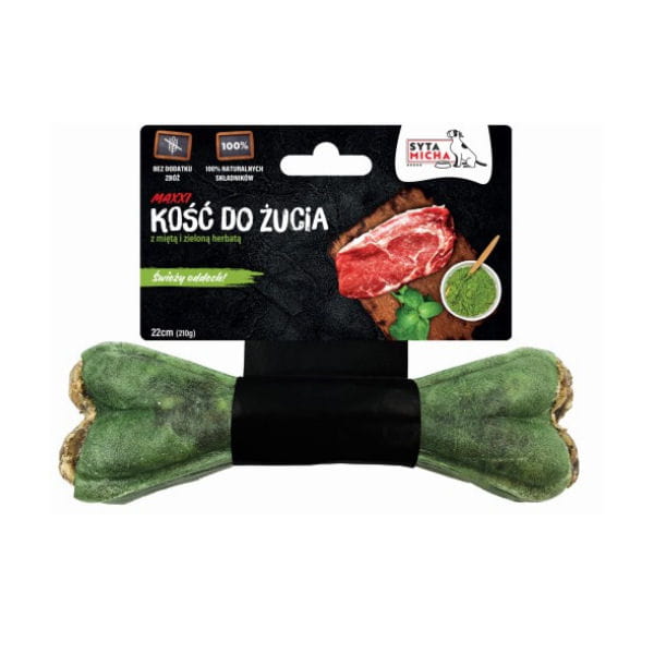 Syta Micha Kość do żucia na świeży oddech dla dużego psa.jpg