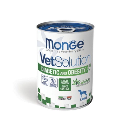 MONGE VETSOLUTION Diabetic &amp; Obesity Karma dla psów z nadwagą i cukrzycą.jpg