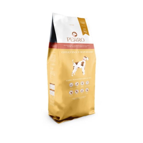 PERRO Karma sucha dla psów - średnie i duże rasy - Cielęcina z batatami - 12 kg.jpg