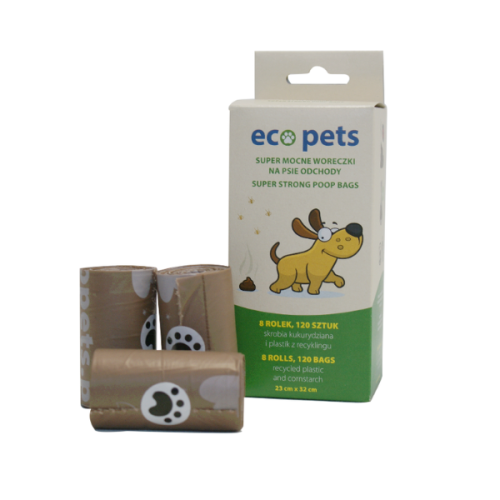 ECO PETS EKOLOGICZNE WORKI NA ODCHODY 120 SZT (8 X 15 SZT).png