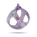 Szelki dla psa CARLI CLASP AIR MESH - LAVENDER FLAMINGO (1).png