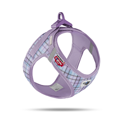 Szelki dla psa CARLI CLASP AIR MESH - LAVENDER CARO  (4).png