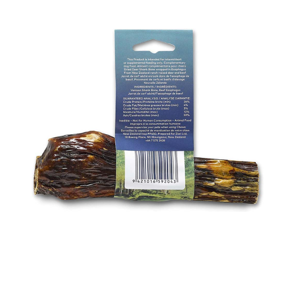 ZIWIPEAK Kość jelenia dla psa -  połowa - 95 g (1).png
