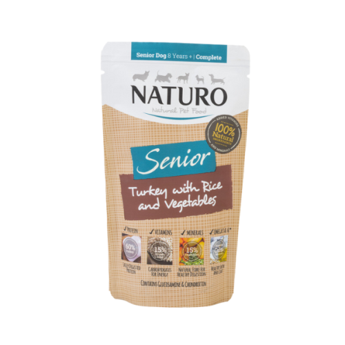 NATURO SENIOR MINI Indyk z ryżem i warzywami - karma dla starszych psów małych ras.png