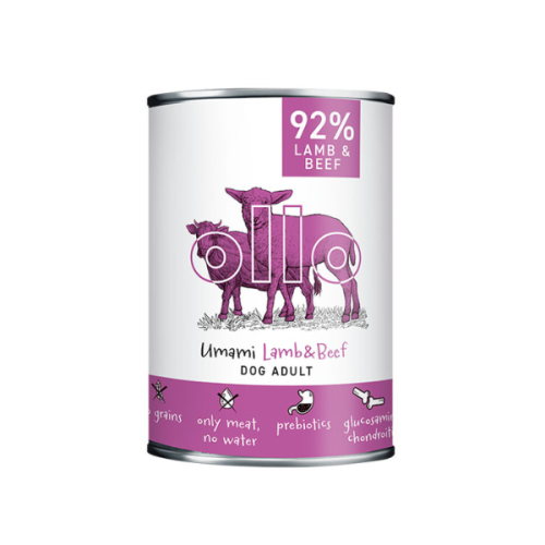OLLO Jagnięcina i wołowina - karma mokra UMAMI dla psa - 400 g