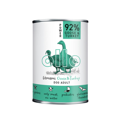 OLLO Gęś i indyk - karma mokra UMAMI dla psa - 400 g