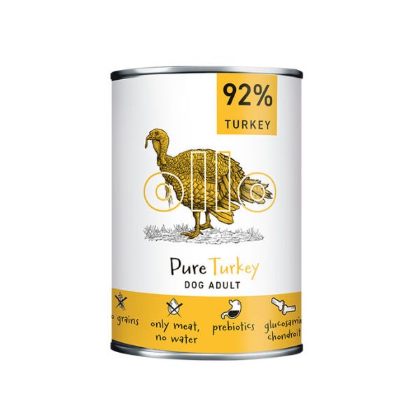 OLLO Indyk - karma mokra monobiałkowa UMAMI PURE dla psa - 400 g