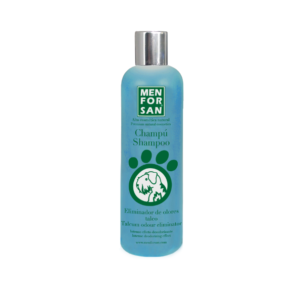 MENFORSAN Szampon z talkiem usuwający zapachy dla psów - 300 ml.png