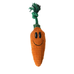 BUBA ZABAWKA DLA PSA - MARCHEWKA PLUSZOWA ZE SZNUREM