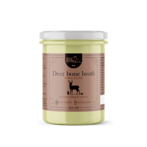 SYTA MICHA Bulion z kości jelenia - 400 ml.png