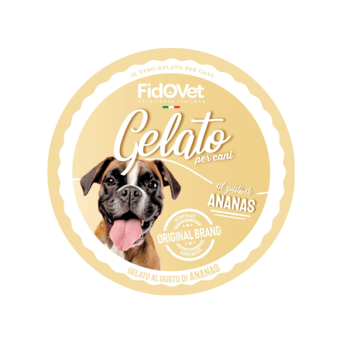 Lody dla psa - ananasowe Fidovet Gelato.png