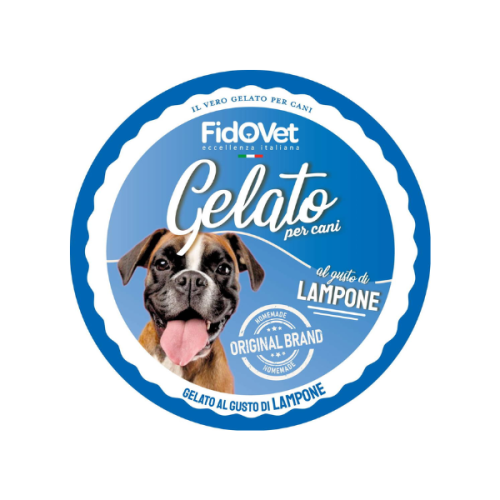Lody dla psa - malinowe Fidovet Gelato.png