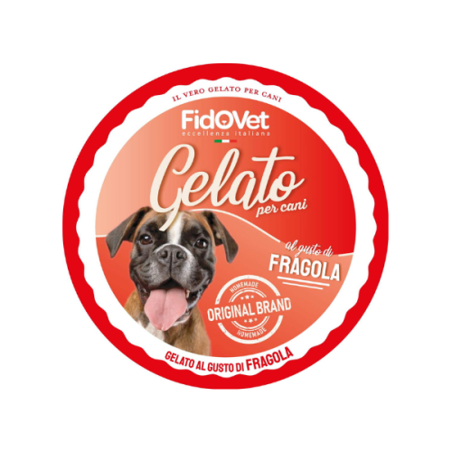 Lody dla psa - truskawkowe Fidovet Gelato.png