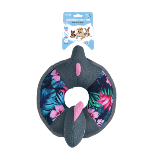 COOLPETS Zabawka do wody dla psa - KOŁO RATUNKOWE REKIN FLOWER (2).png