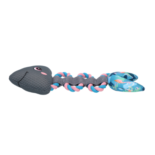 COOLPETS Zabawka do wody dla psa - RYBA Z LINĄ FLOWER (2).png
