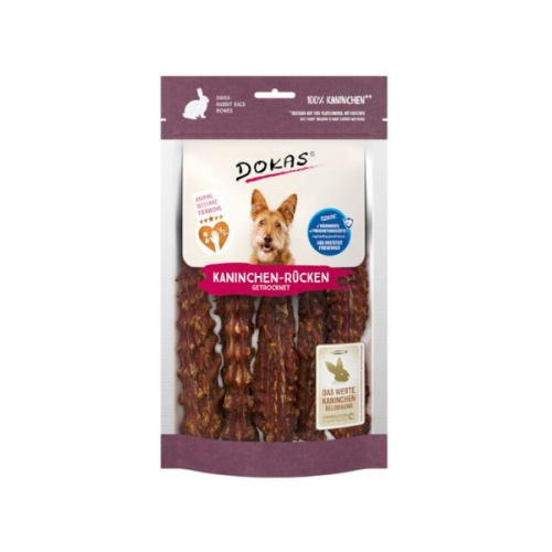 DOKAS Gryzaki dla psów - Comber z królika - 120 g.png