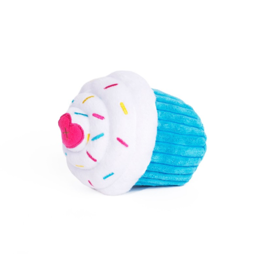 ZippyPaws Zabawka pluszowa dla psów - MUFFIN - niebieski.png