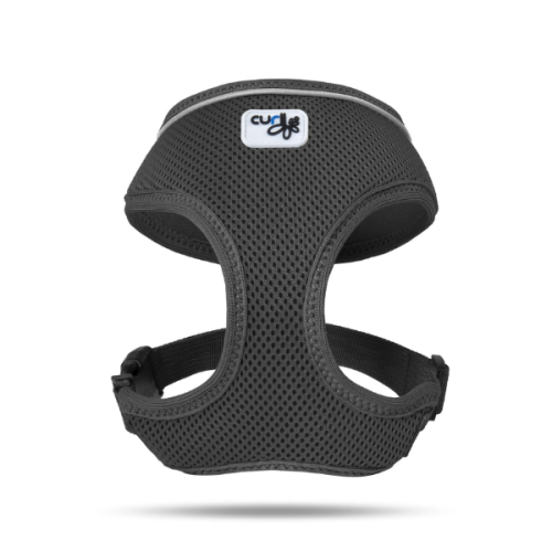 Szelki dla psa CURLI BASIC - czarne  (1).png