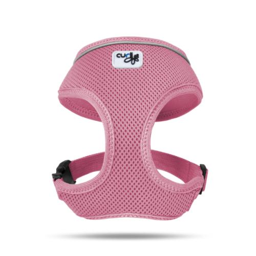 Szelki dla psa CURLI BASIC - rożowe  (1).png