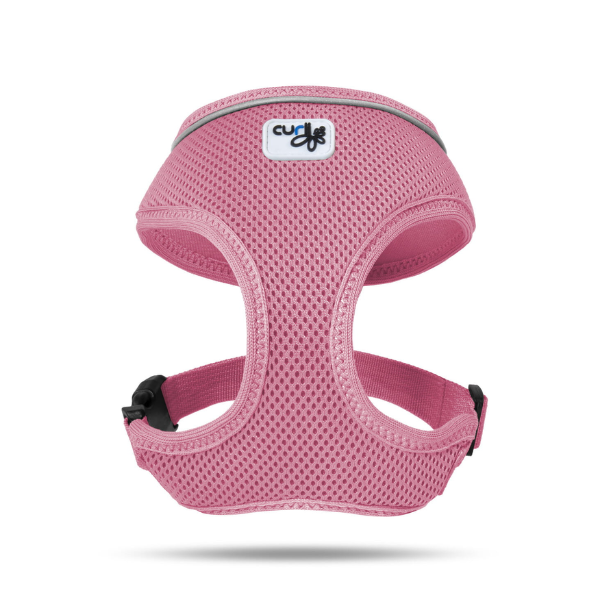Szelki dla psa CURLI BASIC - rożowe  (1).png