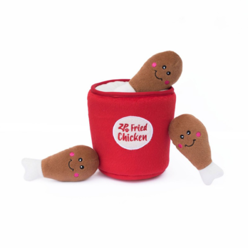 ZippyPaws Zabawka pluszowa NORKA dla psów - KUBEŁEK KURCZAKA (1).png