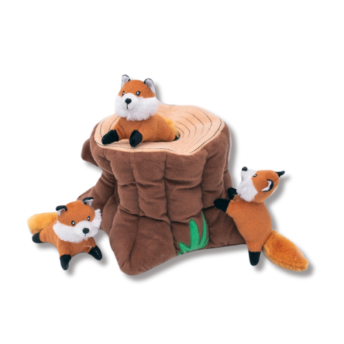 ZippyPaws Zabawka pluszowa NORKA dla psów - LISY XL (1).png