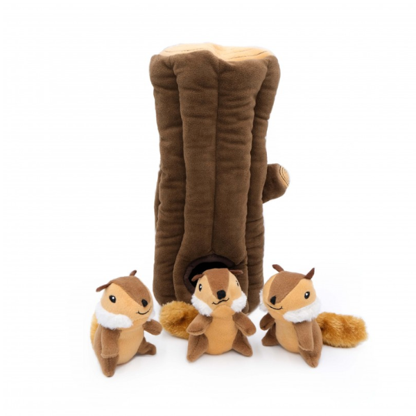 ZippyPaws Zabawka pluszowa NORKA dla psów - WIEWÓRKI XL.png