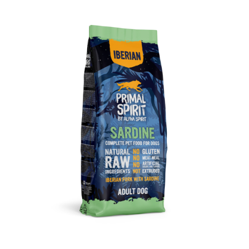 PRIMAL SPIRIT IBERIAN SARDINE Karma pełnoporcjowa sucha z sardynkami dla psów- 12 kg.png