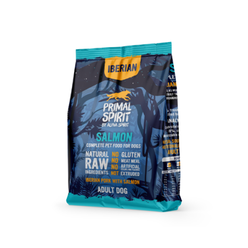 PRIMAL SPIRIT IBERIAN SALMON Karma pełnoporcjowa sucha z łososiem dla psów - 1 kg (1).png