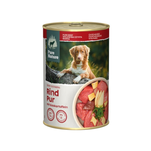 PURE NATURE DOG Wołowina z batatami i jabłkami - karma mokra dla dorosłych psów - 400 g.png