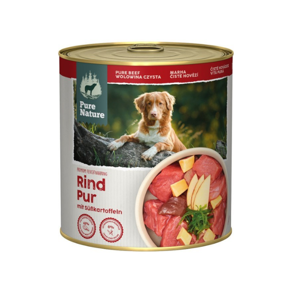 PURE NATURE DOG Wołowina z batatami i jabłkami - karma mokra dla dorosłych psów - 800 g.png