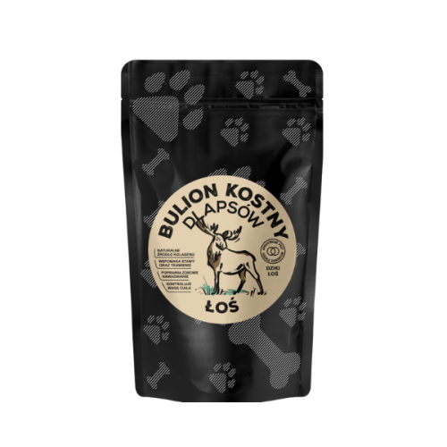 FOOD STUDIO CHEFS Bulion kostny dla psów - dziki łoś - 230 ml.png