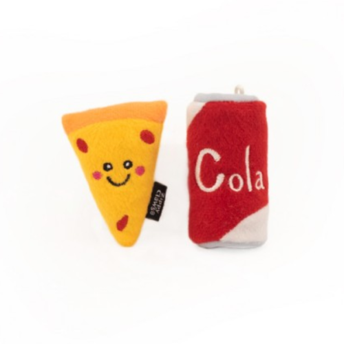 ZIPPYCLAWS Pluszowe zabawki z kocimiętką dla kota - PIZZA &amp; COLA.png