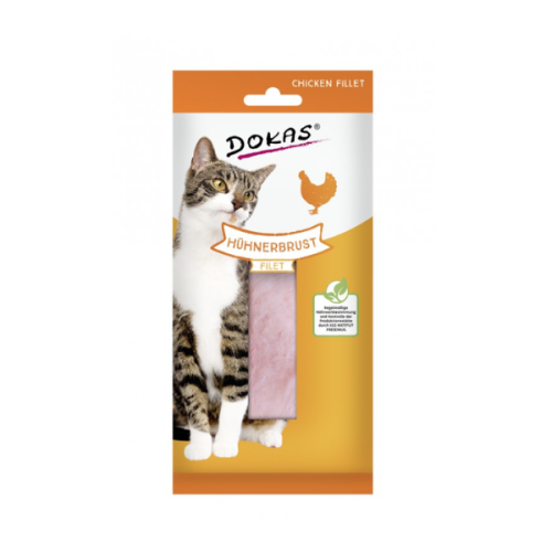 DOKAS Przysmaki dla kotów - Filet z kurczaka - 22 g.png