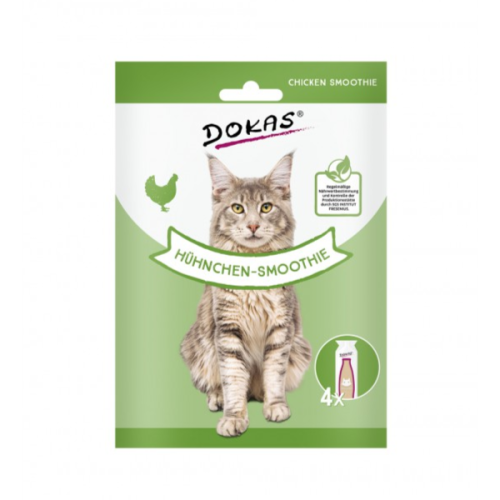 DOKAS Smoothie kurczak - kremowy przysmak dla kotów - 120 g.png