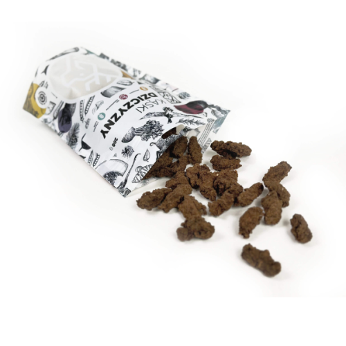 DEER DOG Przysmaki dla psa - Kąski dziczyzny - 200 g (2).png