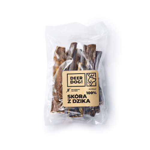 DEER DOG Gryzak dla psa - Skóra z dzika - 200 g.png