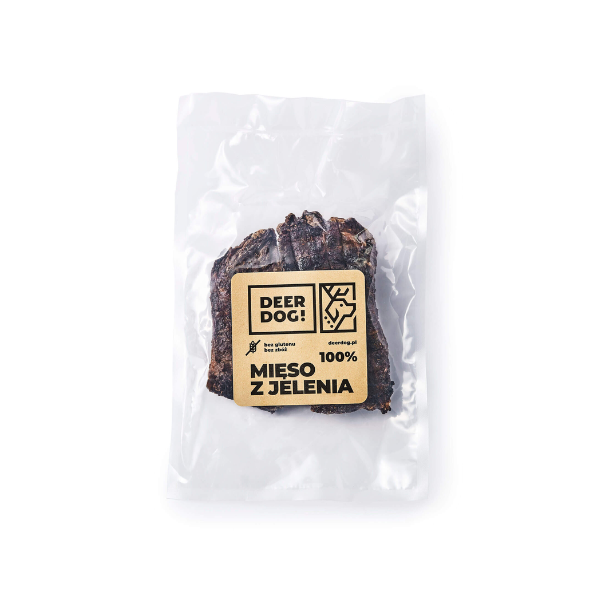 DEER DOG Gryzak dla psa - Mięso jelenia - 100 g.png