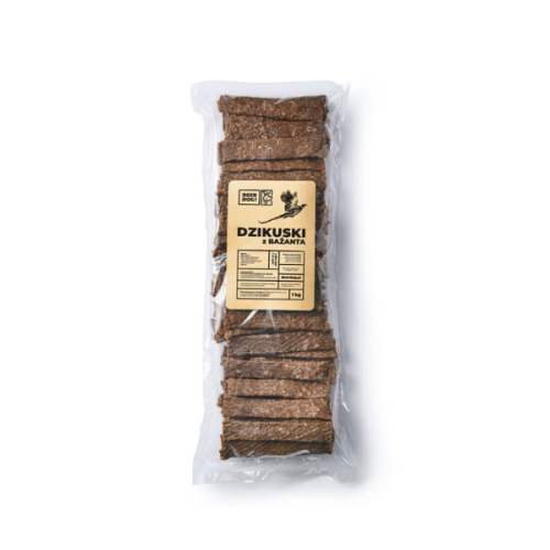 DEER DOG Przysmaki dla psa - Dzikuski z bażanta 1 kg.png